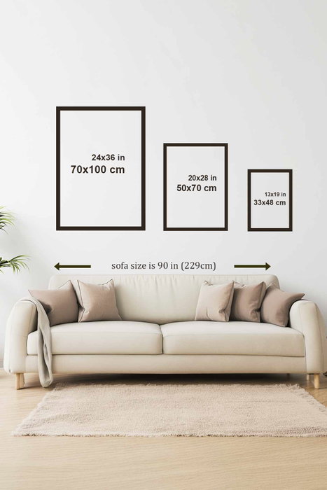 Wallity Pintura Decorativa Enmarcada Artplstksyh36 - 70100 Wallity Pintura Decorativa Enmarcada Artplstksyh36 - 70100